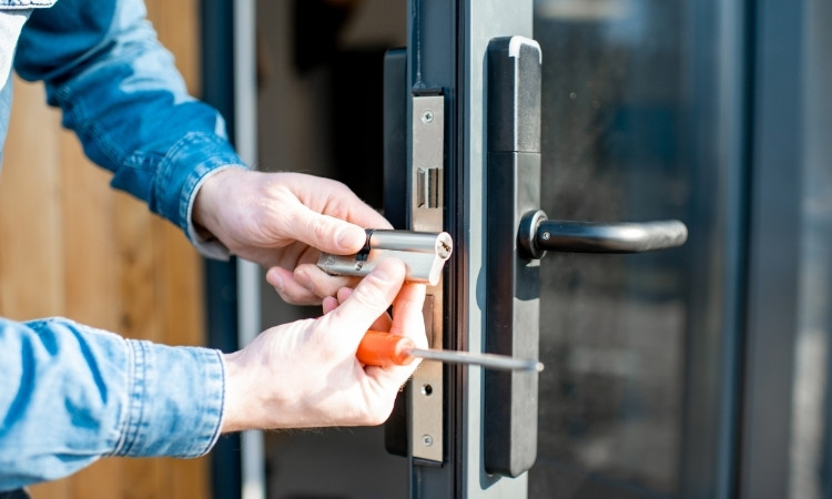Repair a Noisy Toilet Door