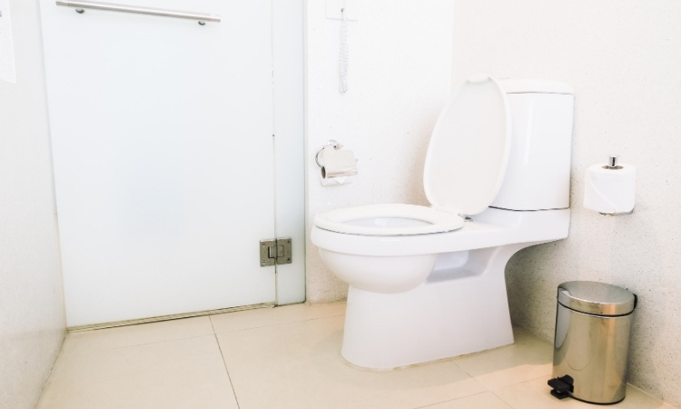 How to Fix a Cracked Toilet Door